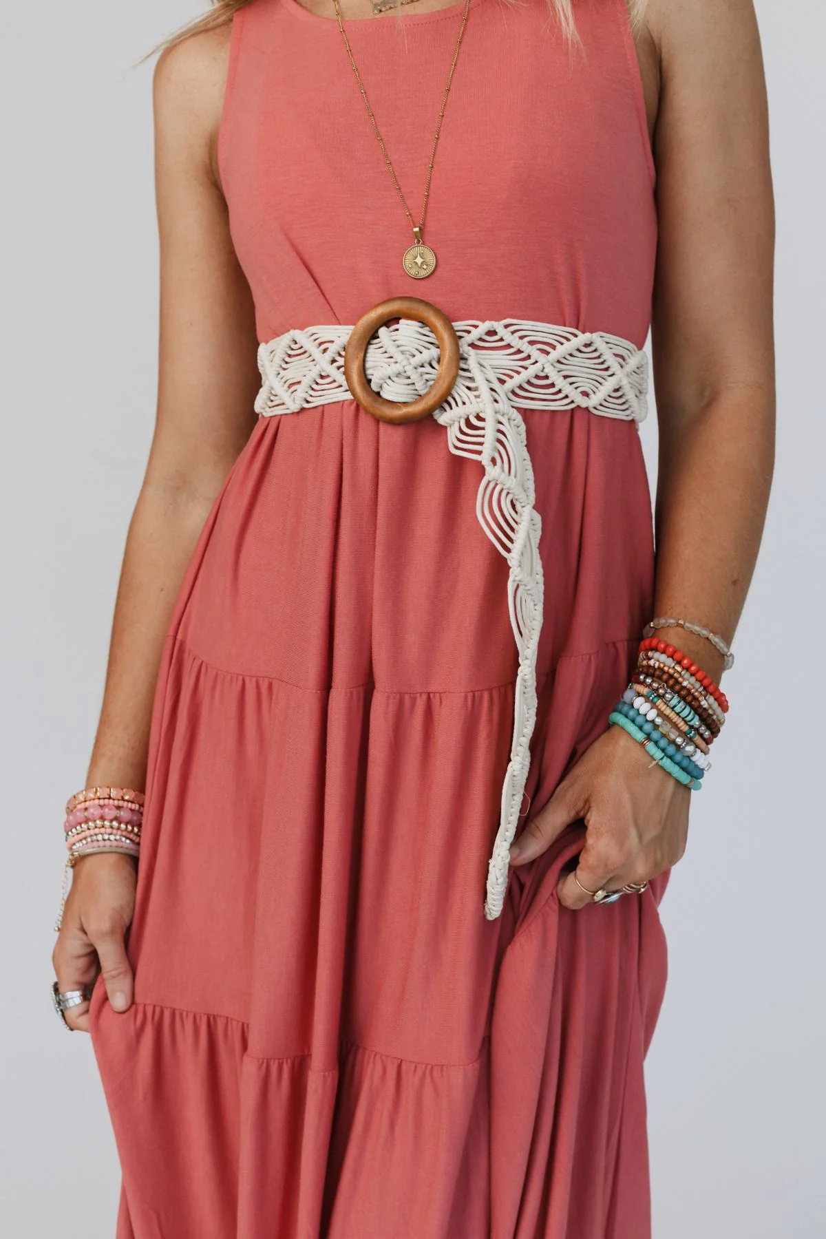 To The Beach Woven Belt - Natural - Image 2