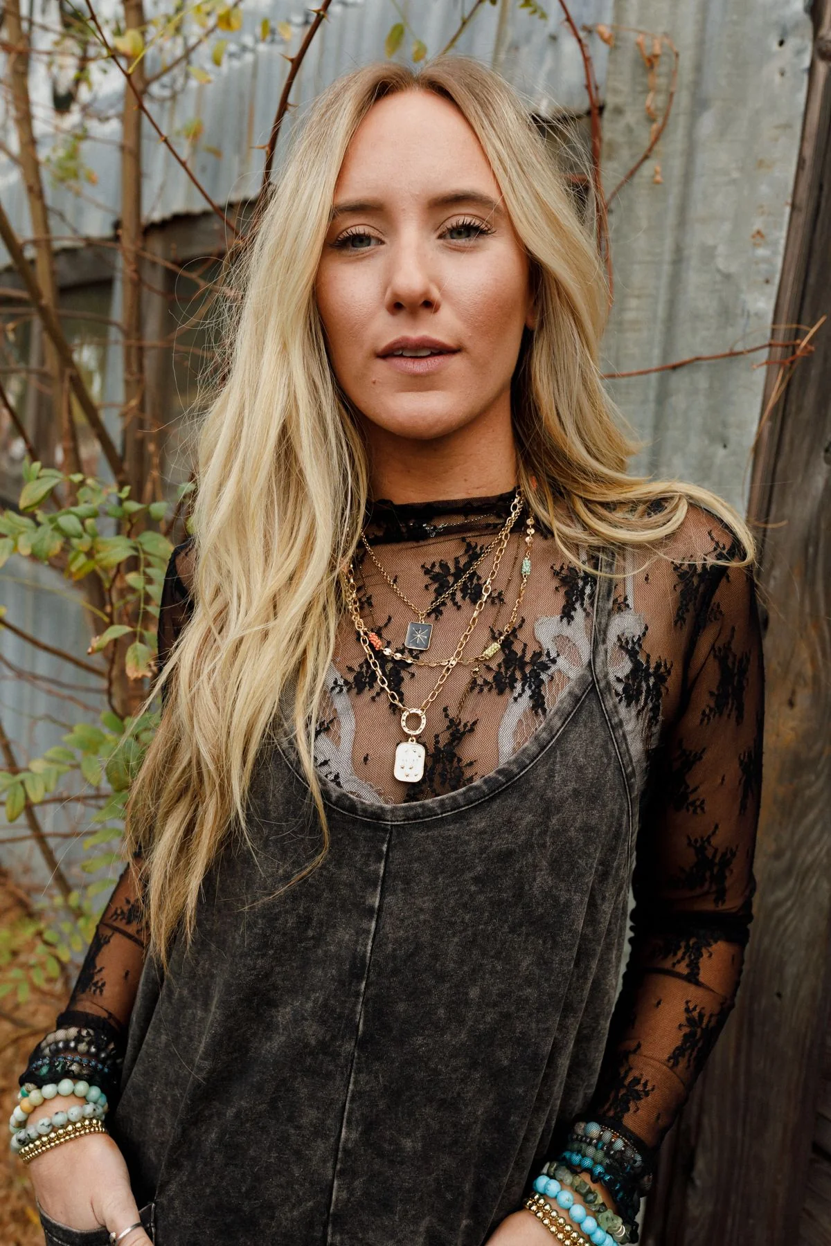 Totally Charmed Layered Necklace - Gold - Image 2