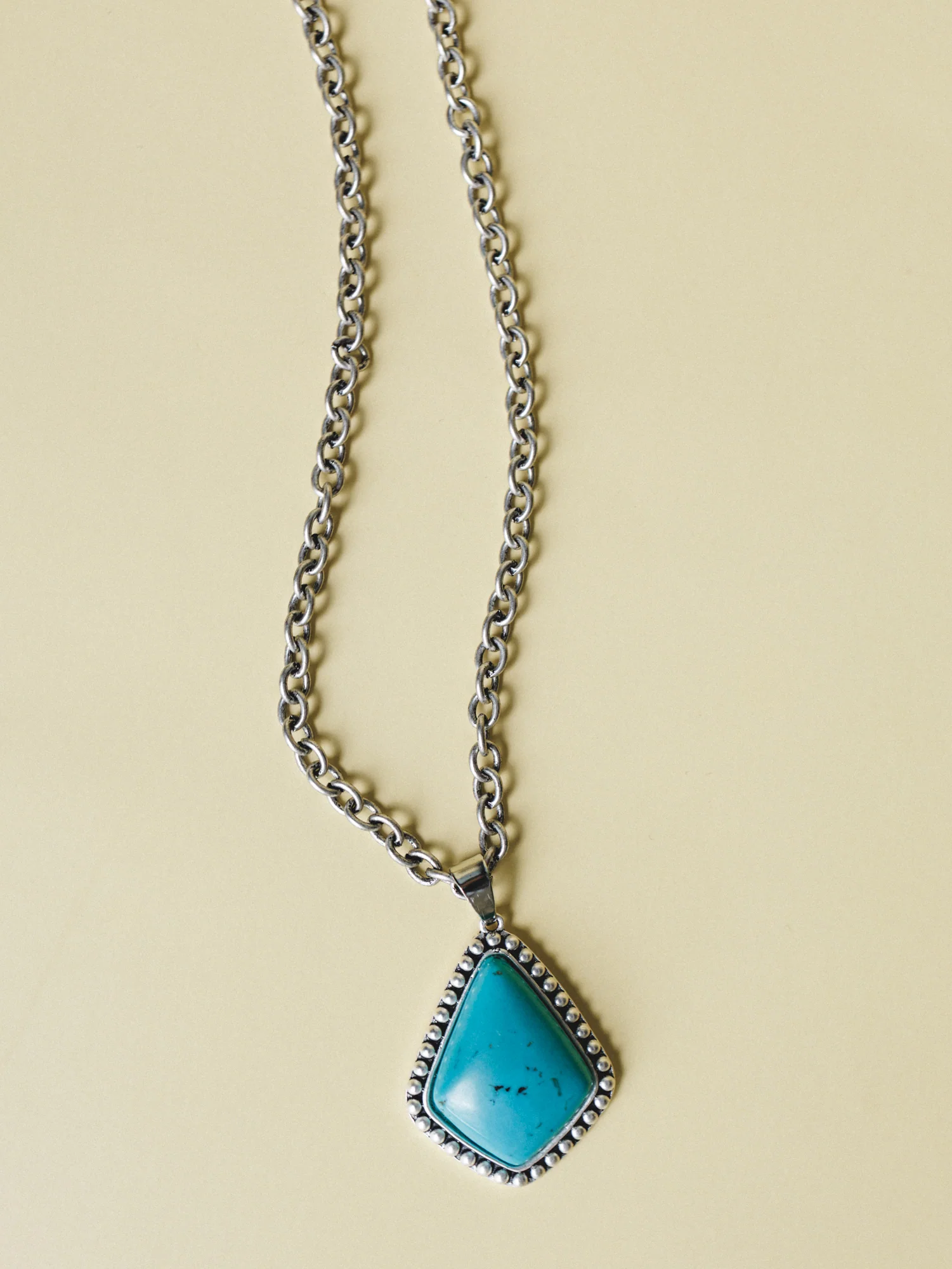Touch of Wonder Necklace - Turquoise - Image 3
