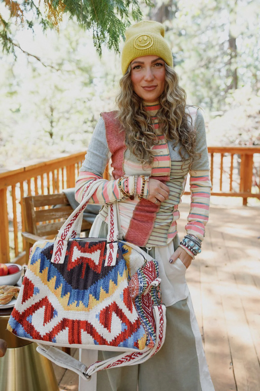 Tribal Traveler Weekender Bag - Multi - Image 4