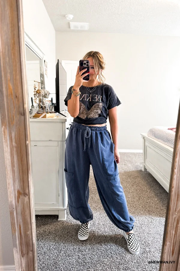 True To You Jogger Pant - Blue - Image 6