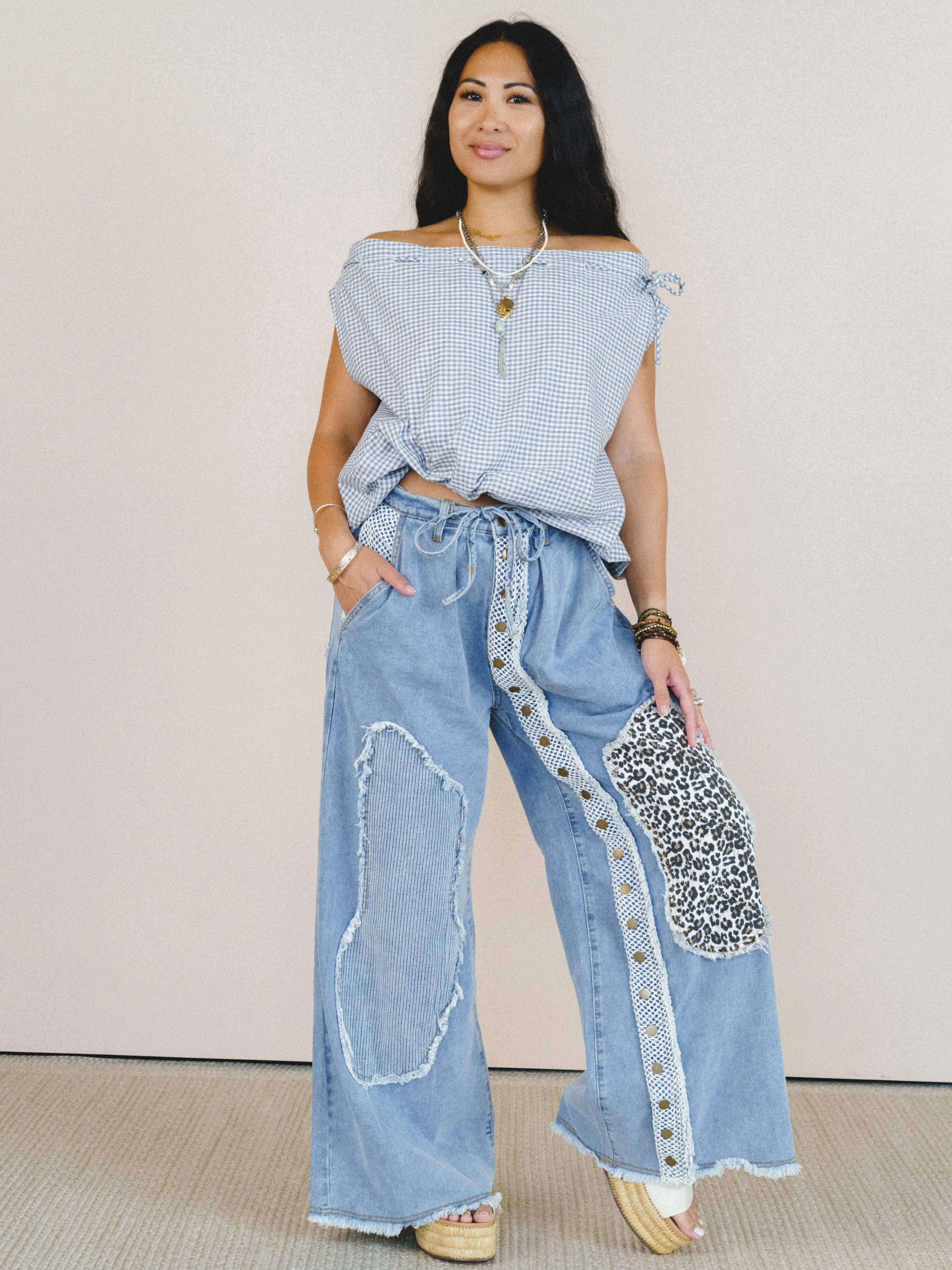 Urban Truth Pants - Denim Multi