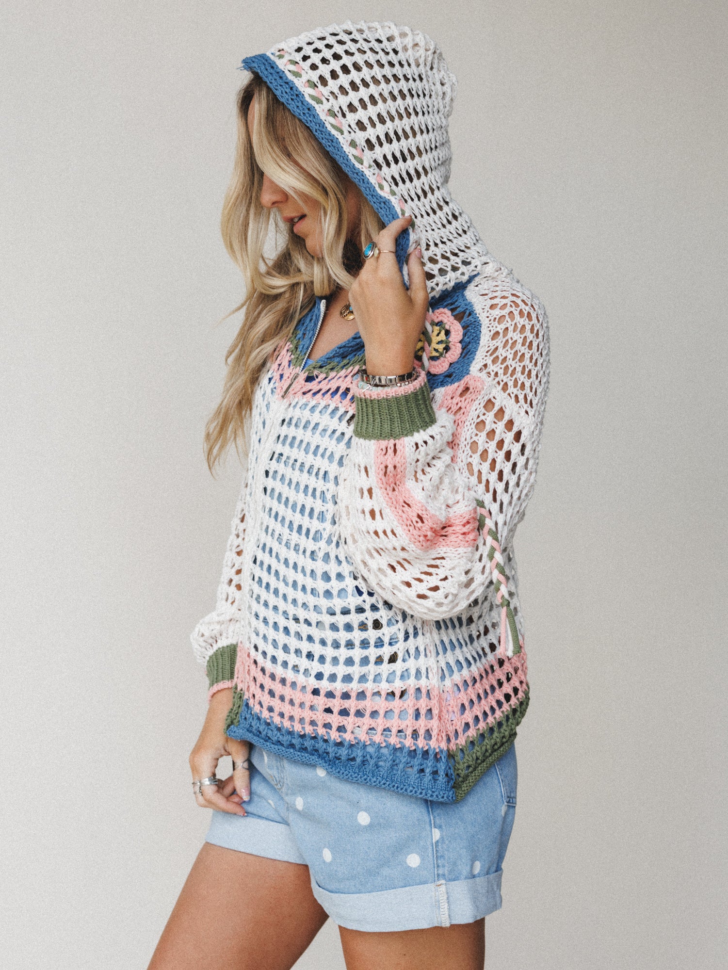 Walking On Sunshine Jacket - Ivory - Image 2