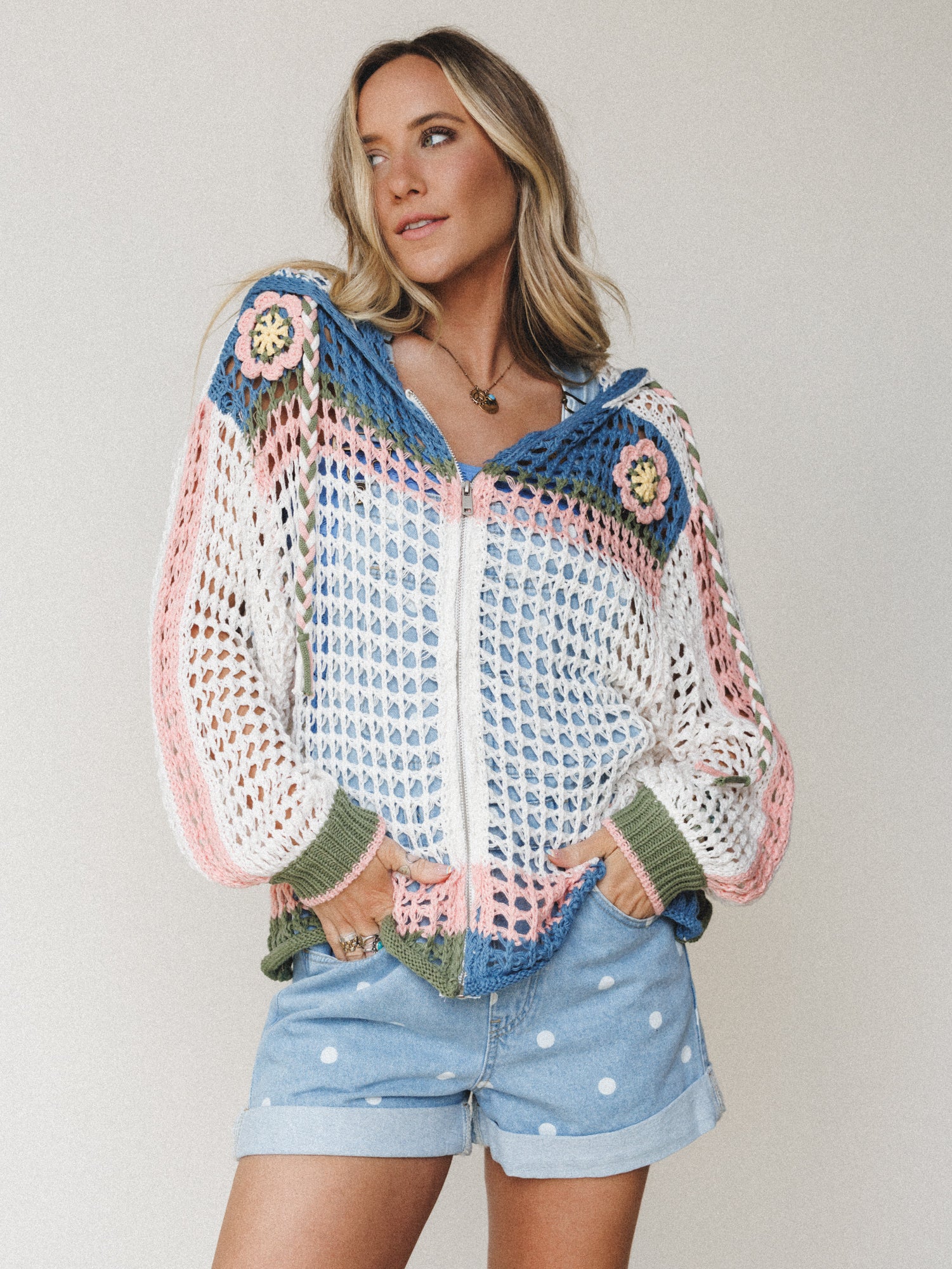 Walking On Sunshine Jacket - Ivory - Image 5