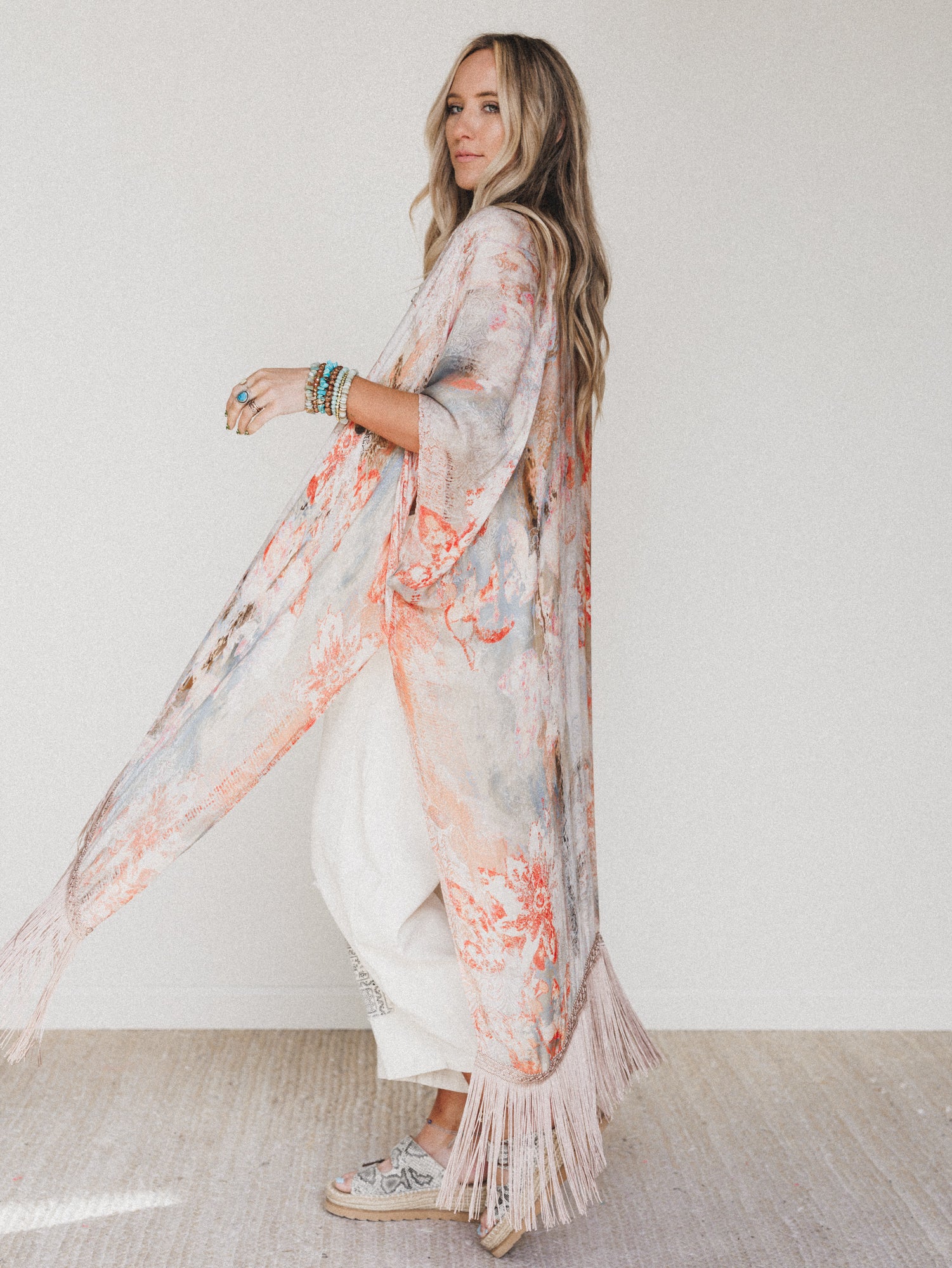 Watercolor Kimono - Nottingham - Pre Order - Image 2