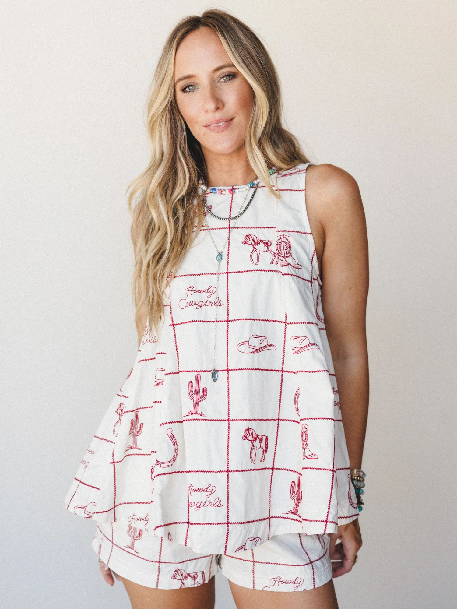 Western Moment Top - Cherry Wood Cream - Image 2