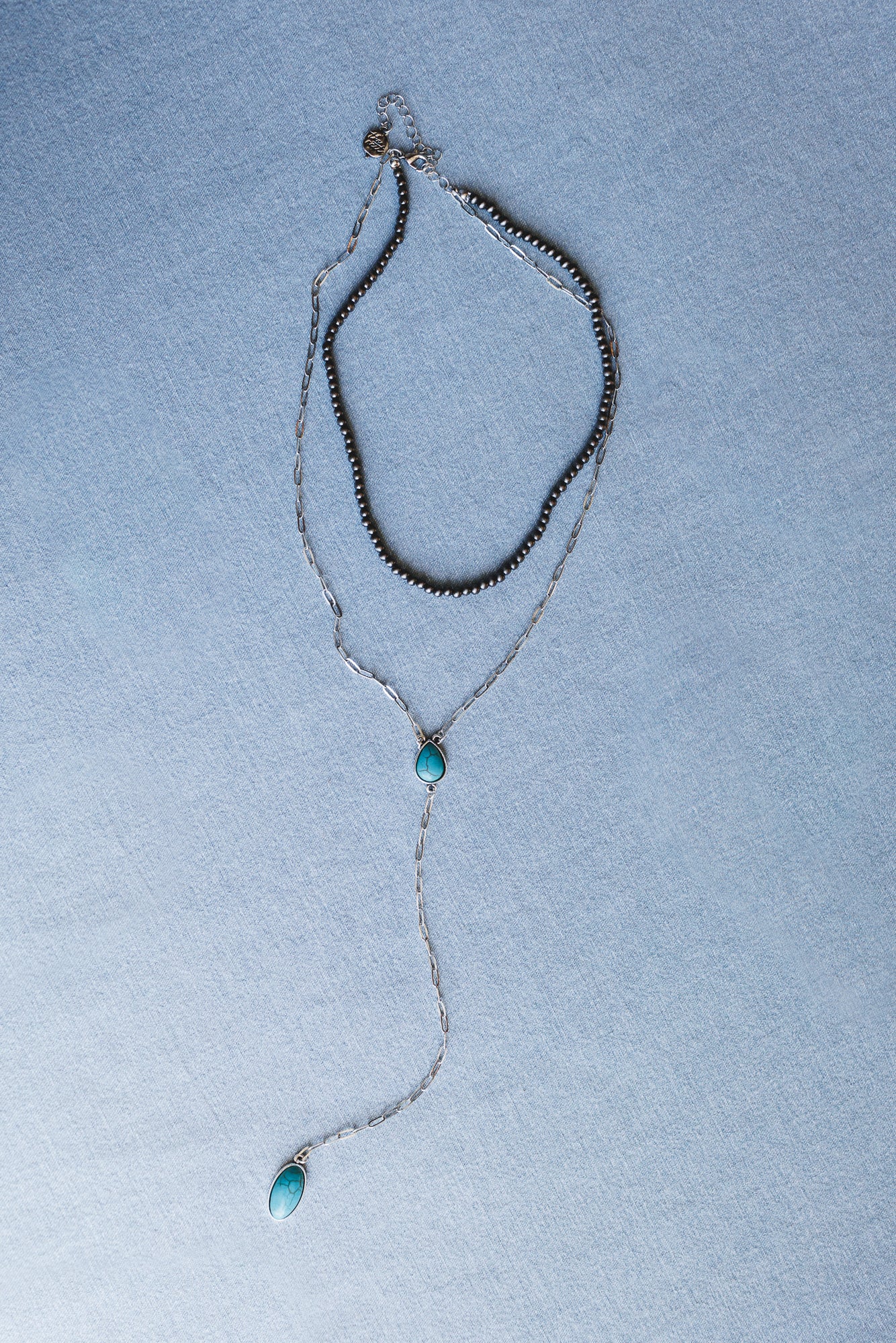 Western Sunset Necklace - Turquoise - Image 3