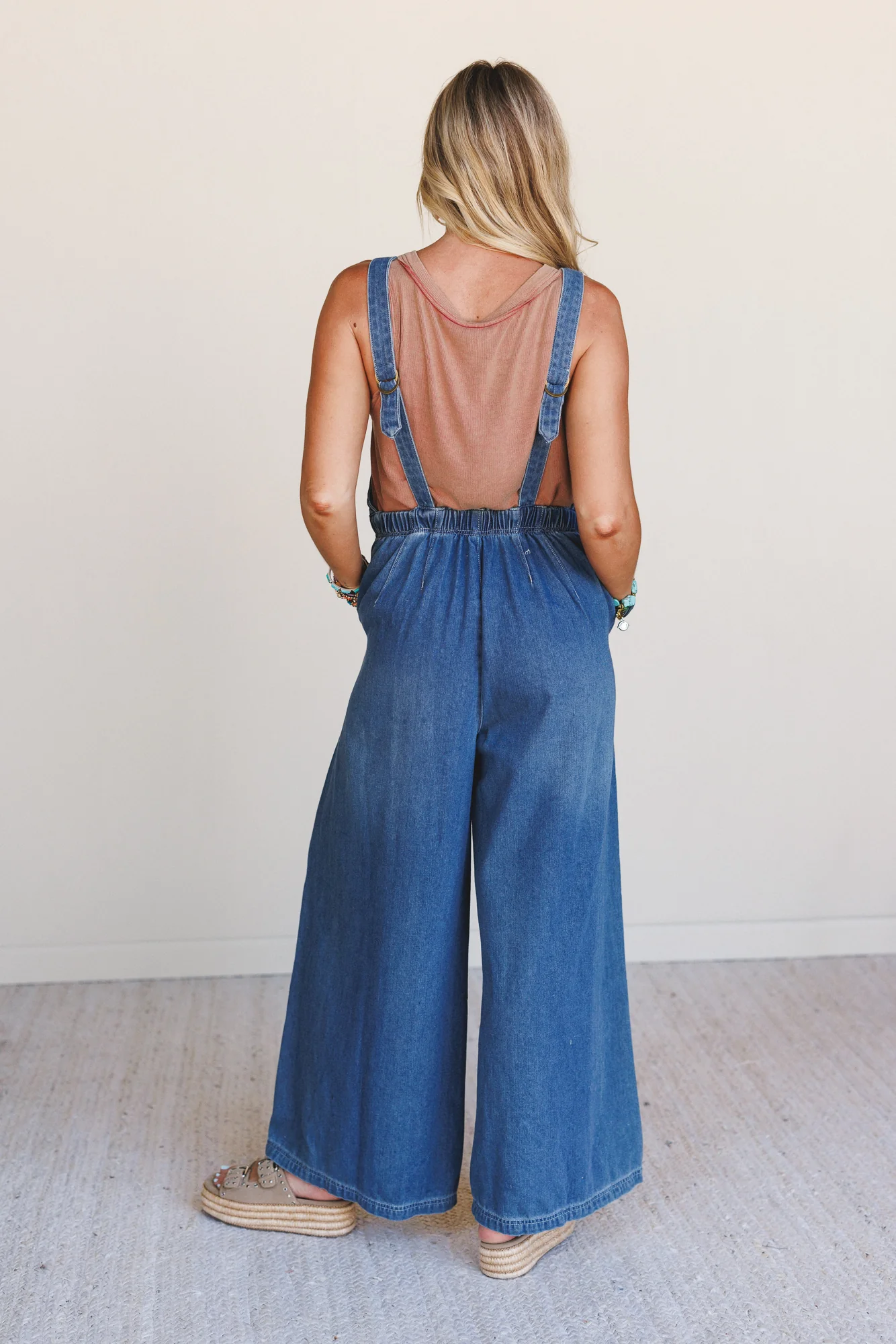 Wild Bay Pocketed Denim Jumpsuit - Medium - Image 5