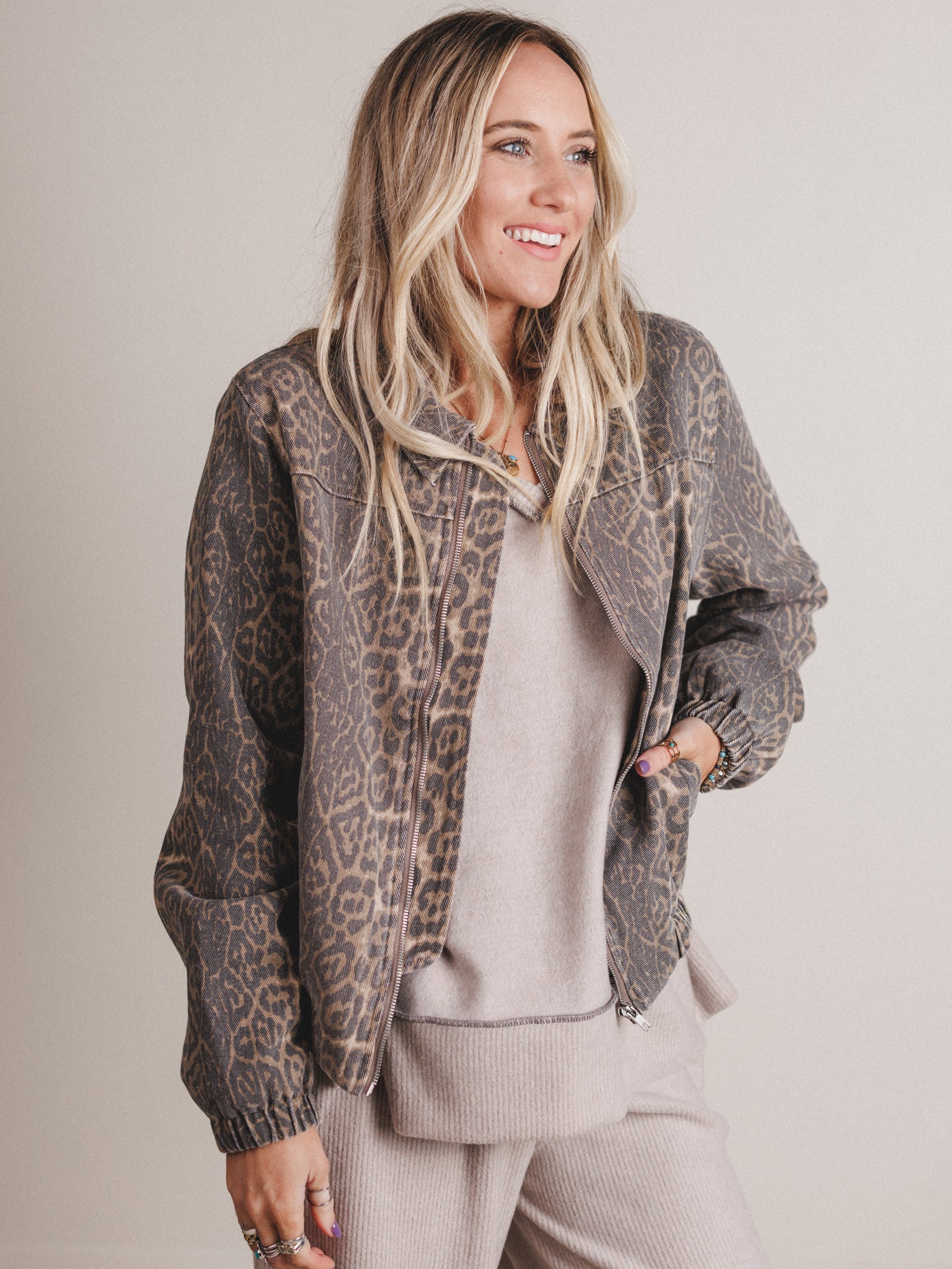 Wild Lover Bomber Jacket - Black - Image 5