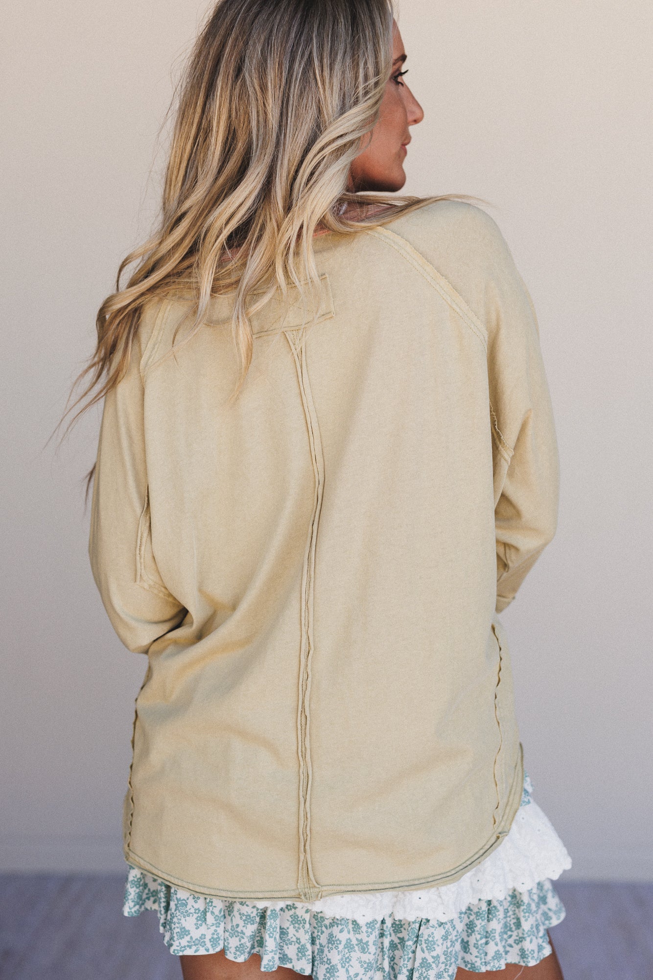 Wild Mustang Graphic Top - Sage - Image 5