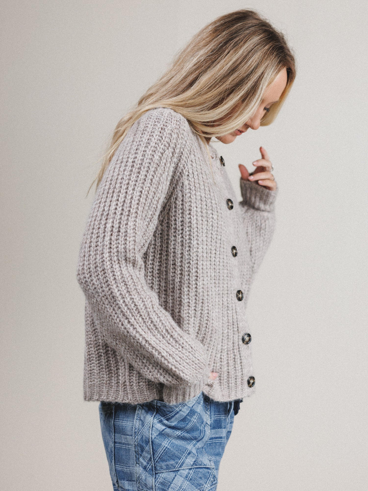 Wild Promise Cardigan - Shell - Image 2