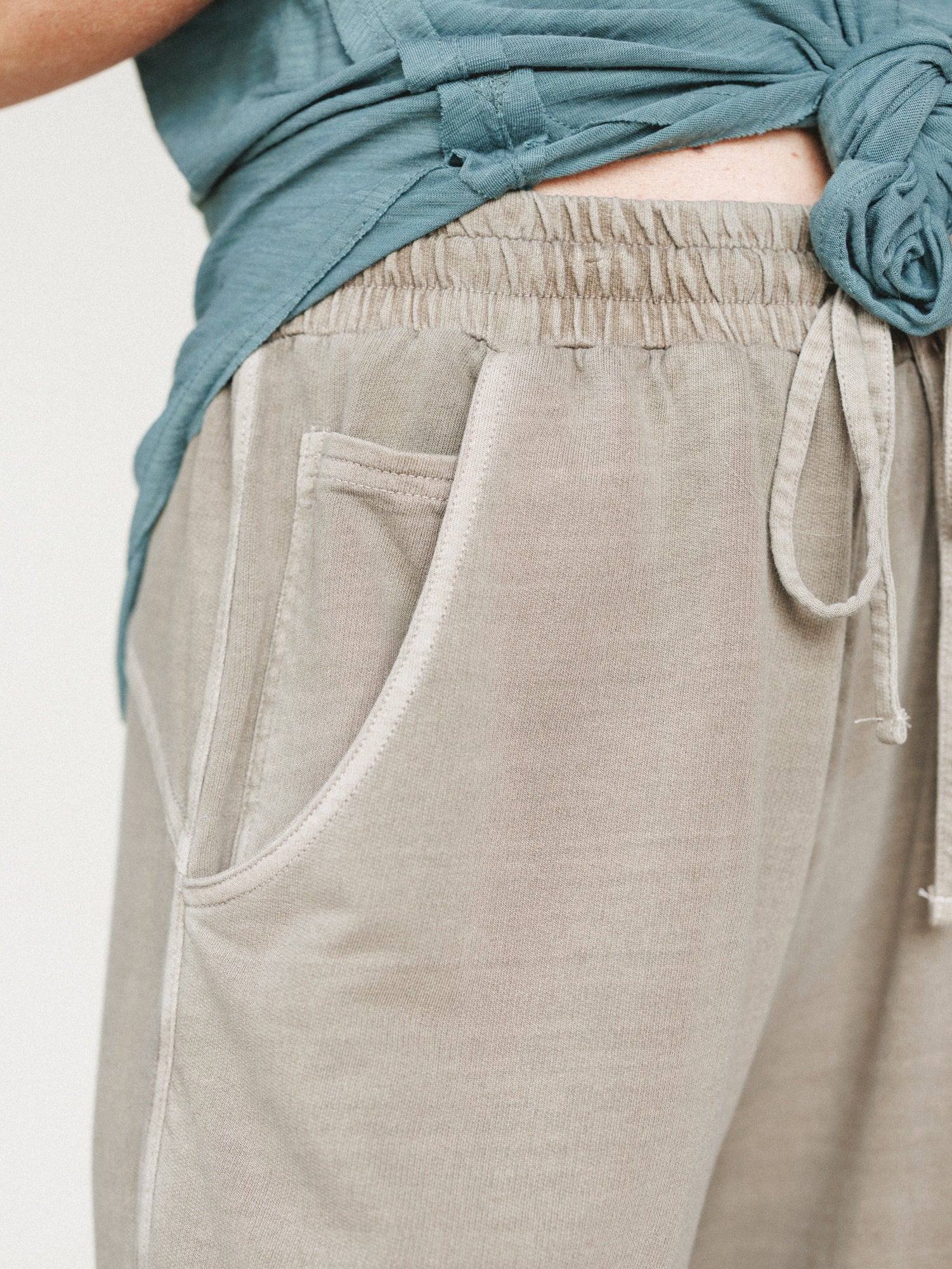 Wild Solistice Drawstring Pants - Mocha - Image 3