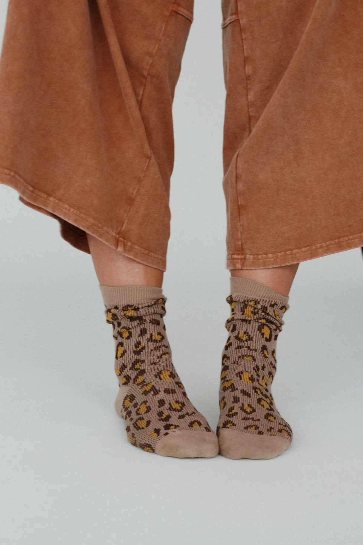 Wild Stride Socks - Taupe - Image 6