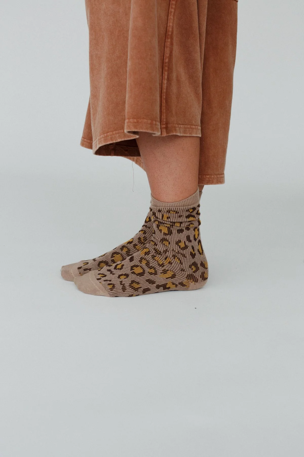 Wild Stride Socks - Taupe - Image 7
