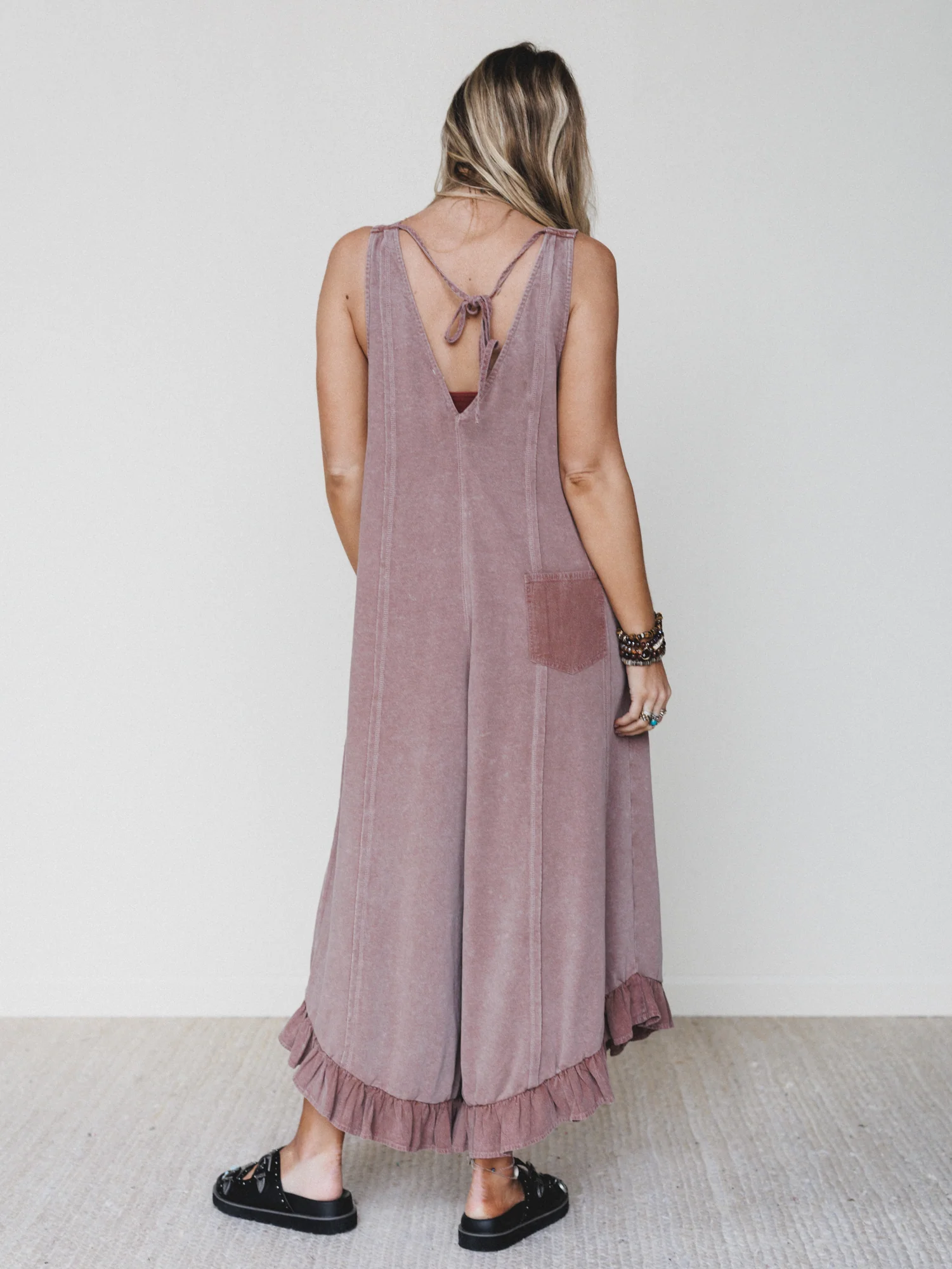 Wild Sun Jumpsuit - Coffee - Image 5
