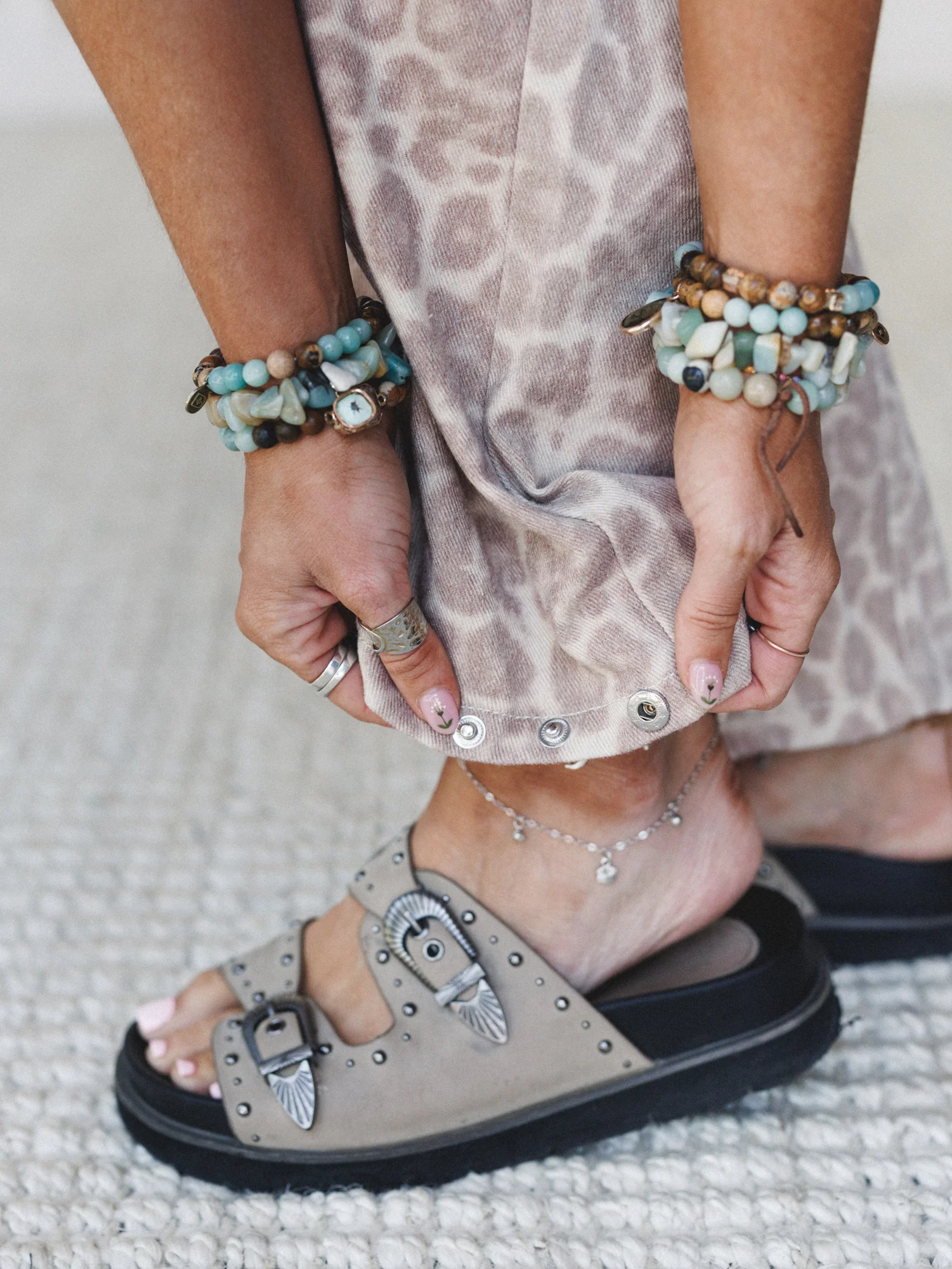 Wild Ways Pants - Leopard Multi - Image 4
