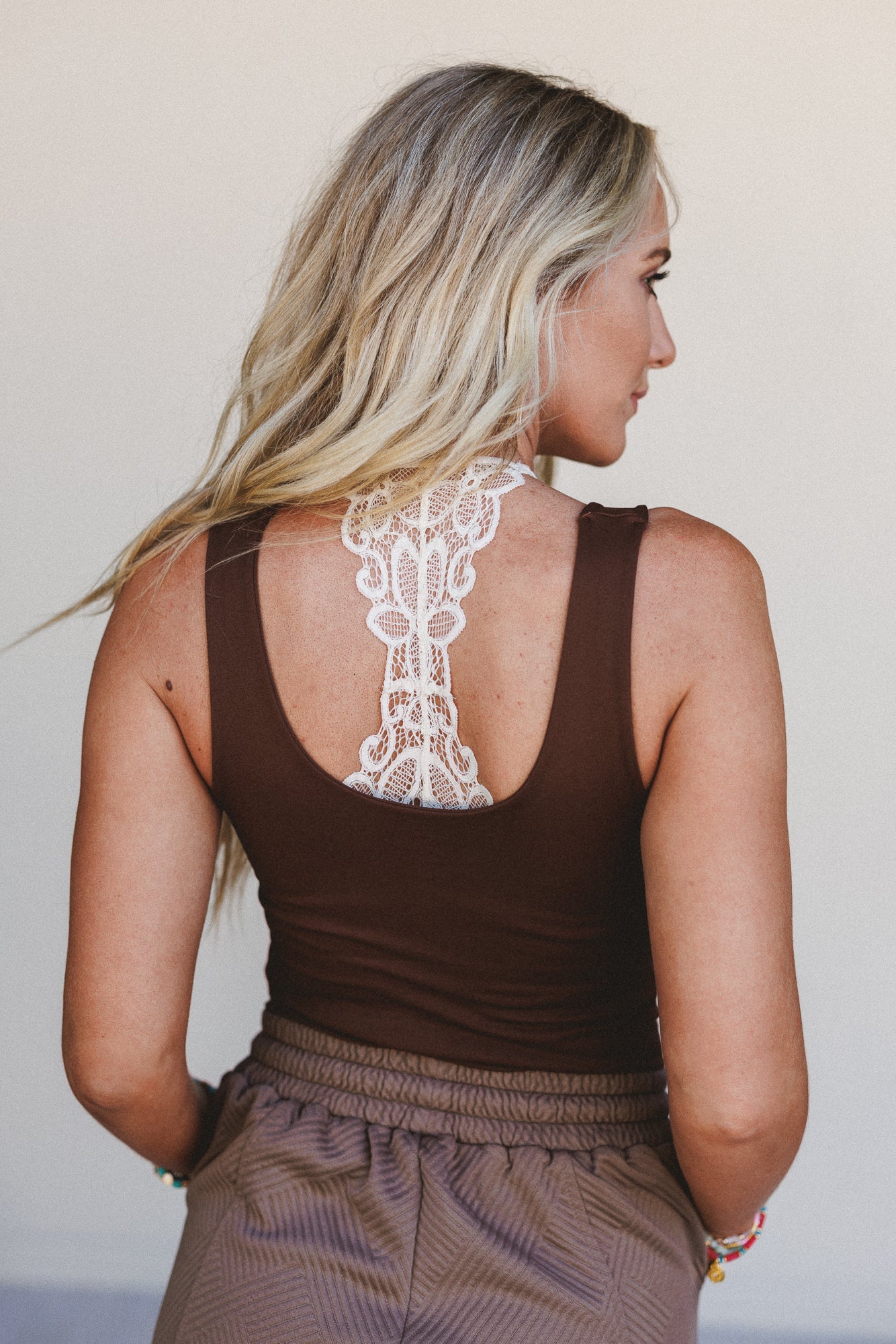 Wildly Simple Top - Brown - Image 2