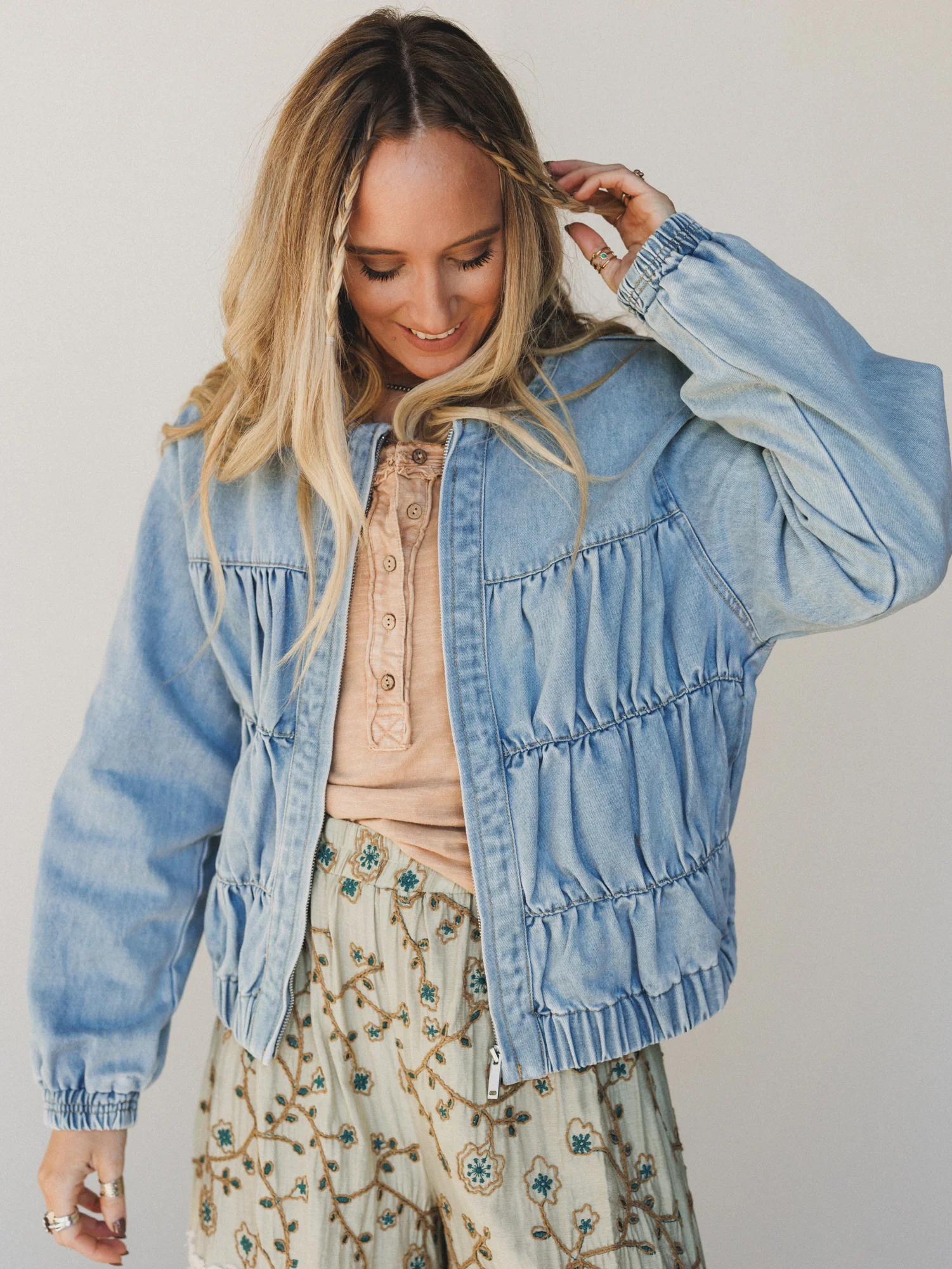 Willow Court Jacket - Denim - Pre Order - Image 2