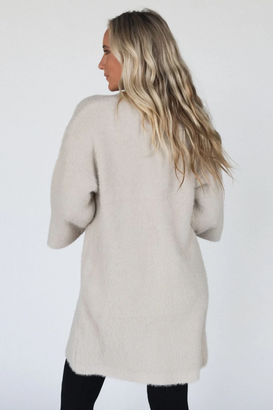 Winter Bliss Cardigan - Beige - Image 4