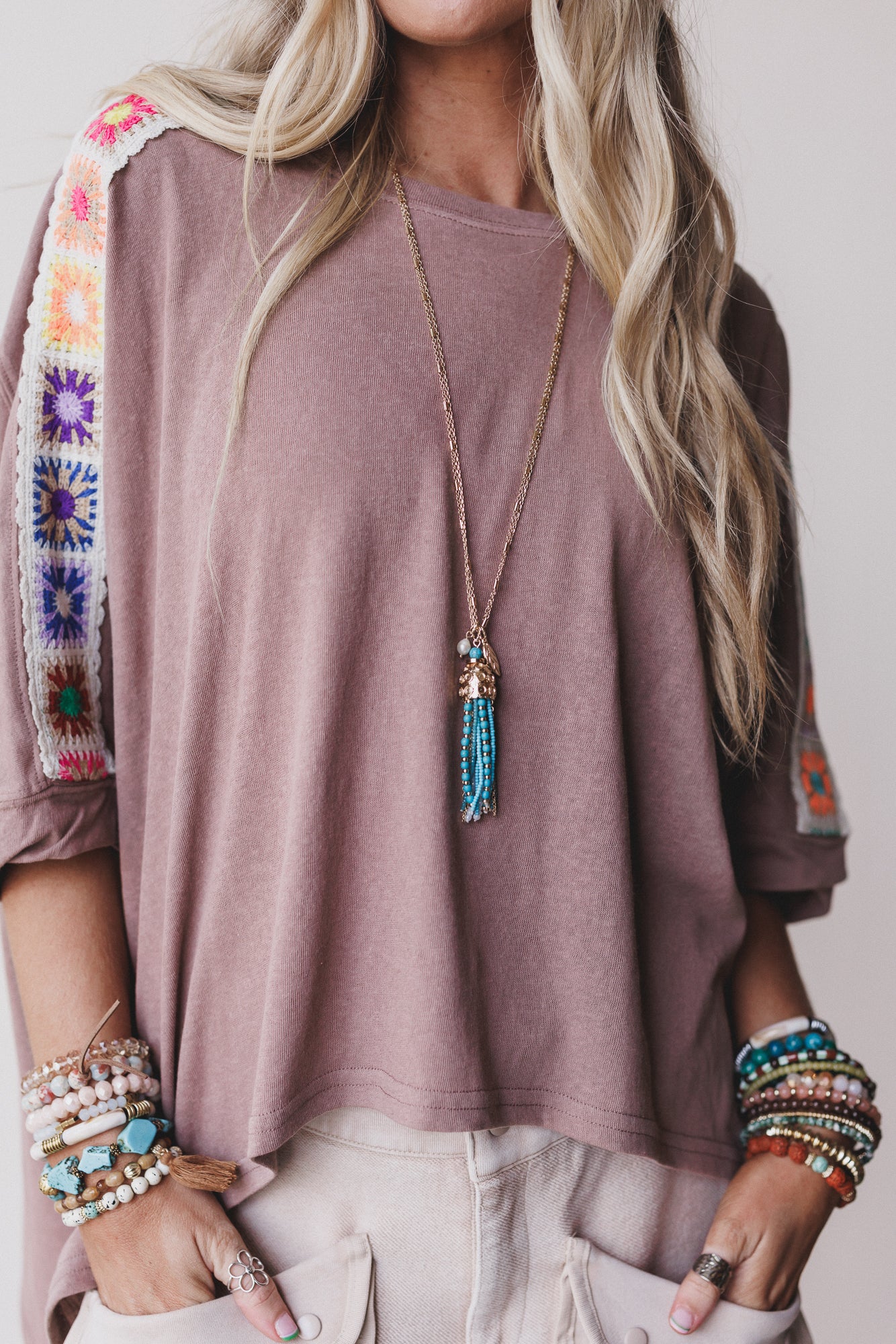 Wishing Sky Necklace - Turquoise - Image 5