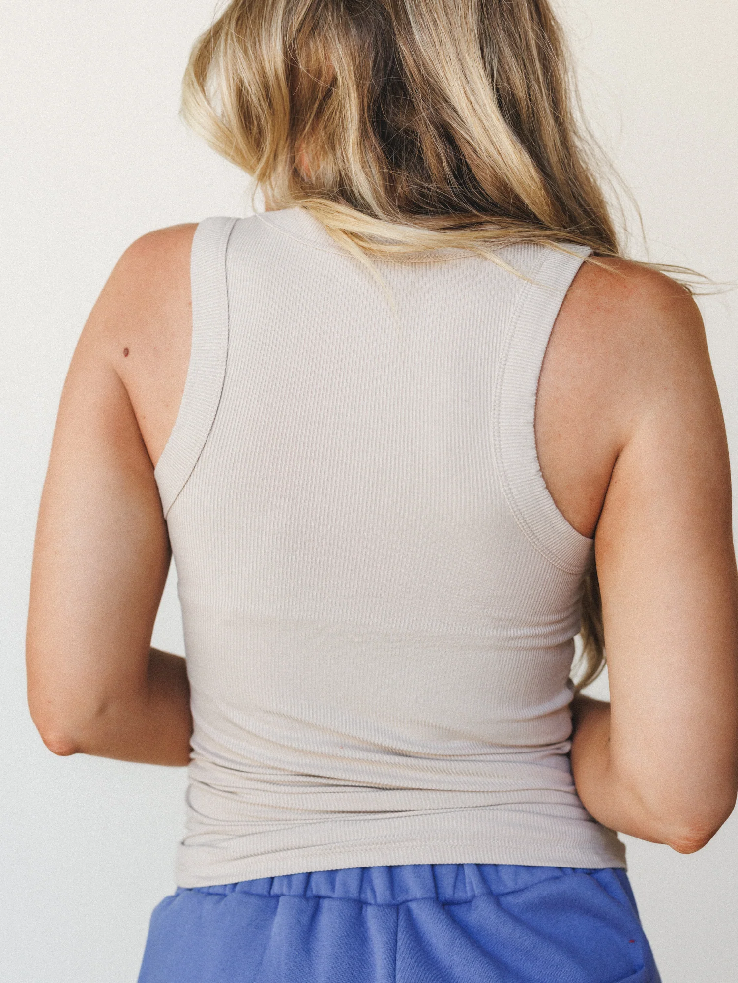 You Need This Tank Top - Light Mocha - Image 3