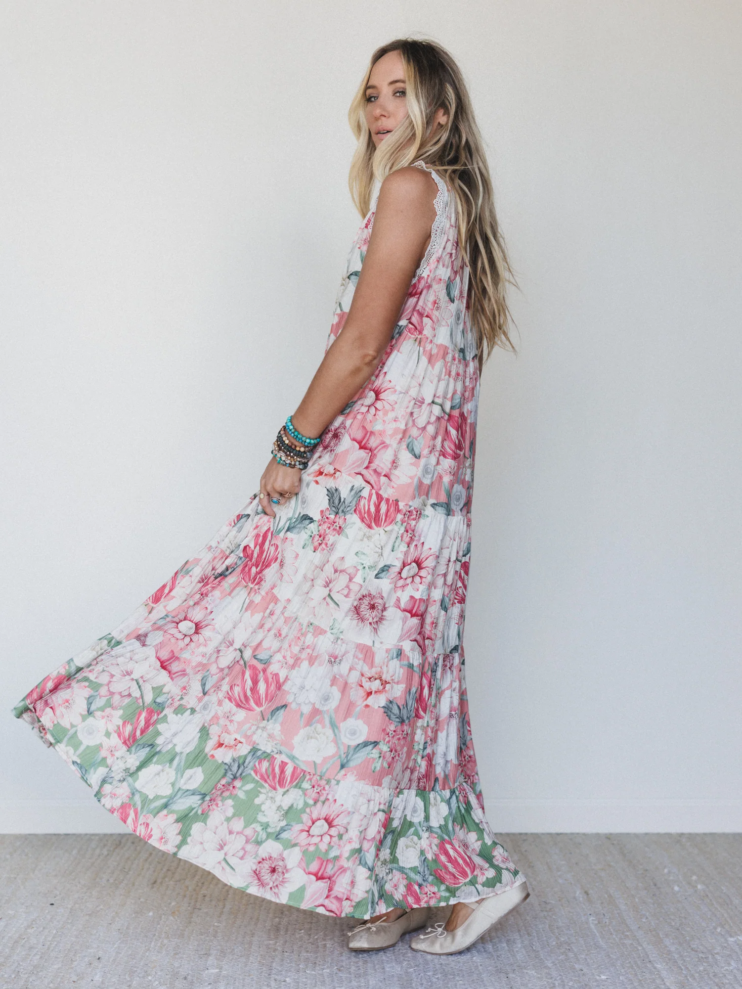 Zeya Floral Maxi Dress - Floral Multi - Image 2